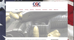 Desktop Screenshot of carlislegunclub.org